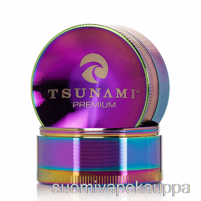 Vape Nesteet Tsunami 1,9 Tuuman 4-osainen Upotettu Ylähiomakone Sateenkaari (50 Mm)